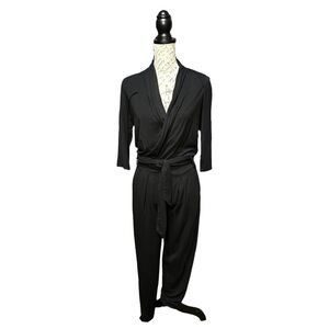 Les Lunes The Paul Jumpsuit in Black Size Small